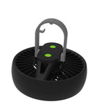 Rechargeable Hi-Flow Tent Fan and LED Light Tent Fan Ironman   