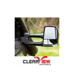 CLEARVIEW CV-FR-PX-FIEB TOWING MIRRORS FOR FORD RANGER [POWER-FOLD; INDICATORS; ELECTRIC; BLACK]  Clearview Towing Mirrors   