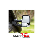 CLEARVIEW CVNG-FR-PX-FIEB TOWING MIRRORS [NEXT GEN; PAIR; POWER-FOLD; MULTI-SIGNAL MODULE; ELECTRIC; BLACK] - FORD RANGER 2012 ONWARDS  Clearview Towing Mirrors   